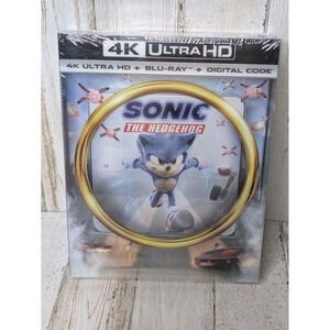 Sonic the Hedgehog 4k + Blu Ray + Mini Steelbook (Limited Edition) (Brand New)